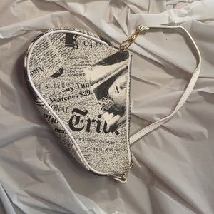 Christian Dior saddle bag purse